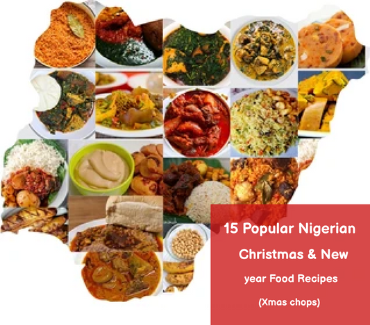 15 Popular Nigerian Christmas & New year Food Recipes (Xmas chops)